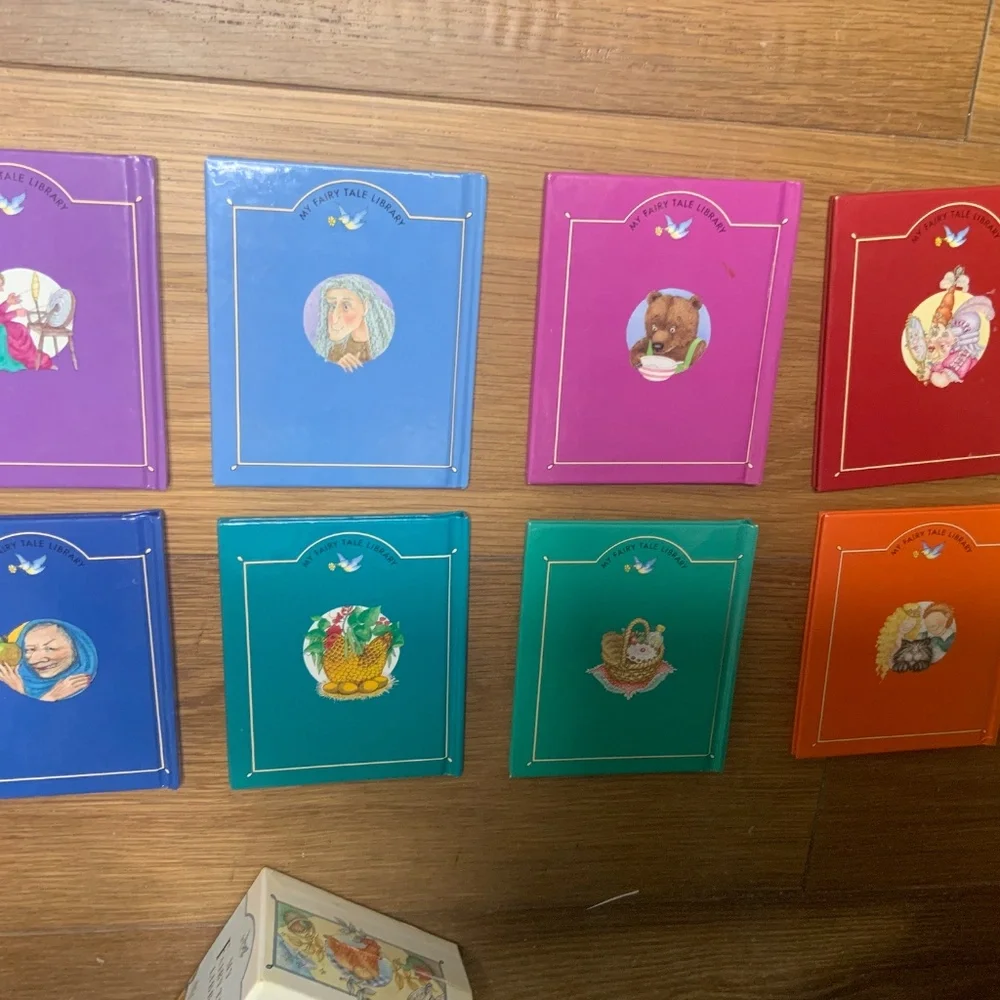 “My Fairy Tale Library” Eight Little Books in Slipcase